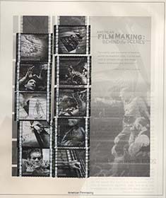 U.S. #3772 American Filmmaking singles used