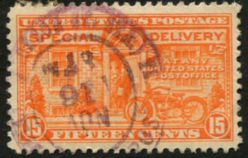 U.S. #E13 Motorcycle Delivery Used