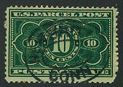 U.S. #JQ4 10c Parcel Post Due Used