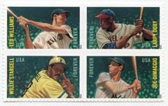 U.S. #4697b Baseball All-Stars, Block of 4