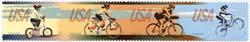 U.S. #4687-90 Bicycling, 4 Singles