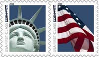 U.S. #4564a Lady Liberty Pair AV