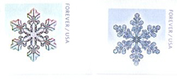 U.S. #U685 & U686 Snow Flakes 2014 Postal Stationery 2