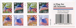 U.S. #4799b A Flag for All Seasons Booklet of 20 (Avery)