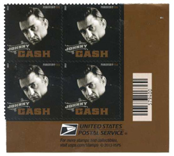 U.S. #4789 Johnny Cash PNB of 4
