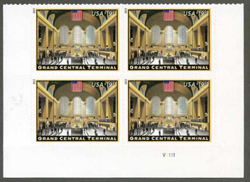 U.S. #4739 Grand Central Terminal PNB of 4
