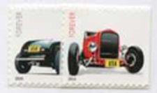 U.S. #4908-4909 Hot Rods,  2 Singles