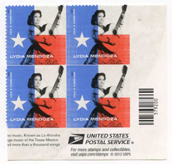 U.S. #4786 Lydia Mendoza PNB of 4