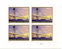 U.S. #4872 Verrazano-Narrows PNB of 4