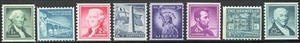 U.S. #1054-59A Liberty Issue Coils MNH