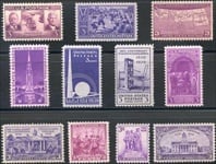 U.S. Commemorative Year Set 1938-39