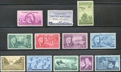 U.S. Commemorative Year Set 1945
