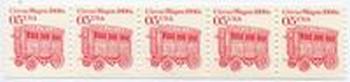 U.S. #2452D 05c Circus Wagon PNC(5) #S3