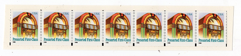 U.S. #3132 Juke Box Presorted PNC(5) #M11111