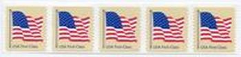 U.S. #4135  (41c) American Flag PNC(5) #V1111