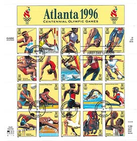 U.S. #3068  Atlanta Olympics Used (FDC Cds)