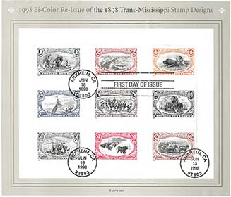U.S. #3209 Trans-Mississippi Issue Used (FDC Cds)