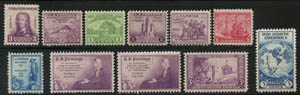U.S. Commemorative Year Set 1933-34