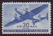 U.S. #C30 30c Twin-Motored Transport MNH