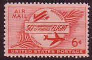 U.S. #C47 6c Powered Flight Anniversary MNH