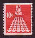 U.S. #C73 10c 50-star Runway Coil MNH