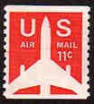 U.S. #C82 11c Silhouette Coil MNH