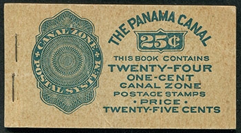 Canal Zone #71e Booklet