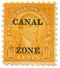 Canal Zone #75 MNH