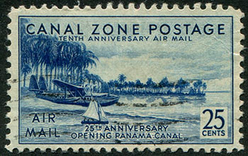 Canal Zone #C18 mint