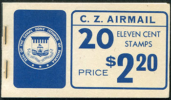 Canal Zone #49a Booklet