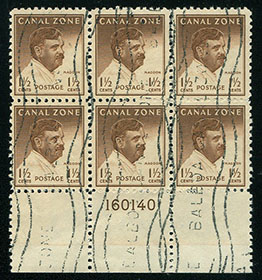 Canal Zone #137used PNB