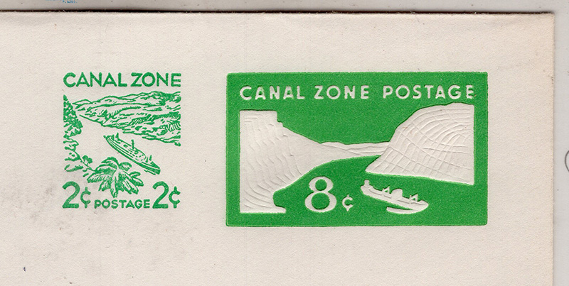 Canal Zone #U21 Cut Square