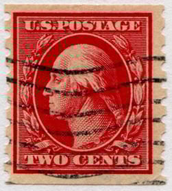 U.S. #393 Used Washington-Franklin