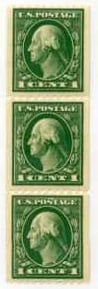 U.S. #448 Strip of 3 MNH