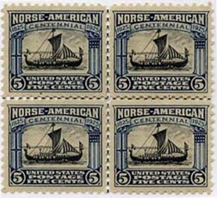 U.S. #621 Center Line Block MNH