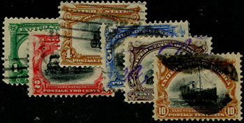 U.S. #294-99 Used