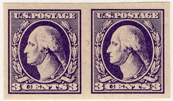 U.S. #535 Pair MNH