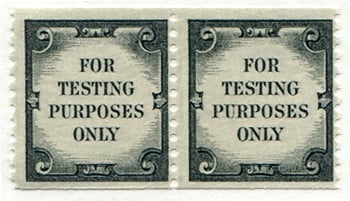 U.S. #TD107 Pair
