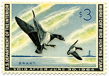 U.S. #RW30 Duck Stamp 1963