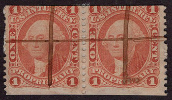 U.S. #R3b pair cds