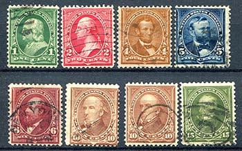 U.S. #279-84 Used