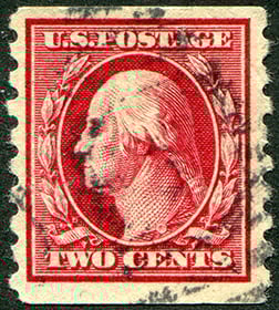 U.S. #393 Used Washington-Franklin