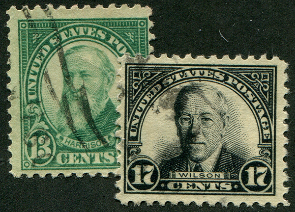 U.S. #622-23 Used