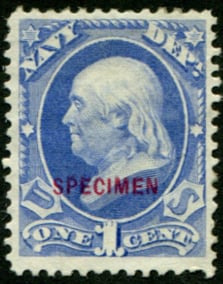 U.S. #O35S Mint