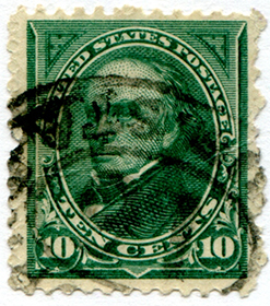 U.S. #258 10c Webster - Used