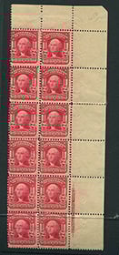 U.S. #319 Block of 12