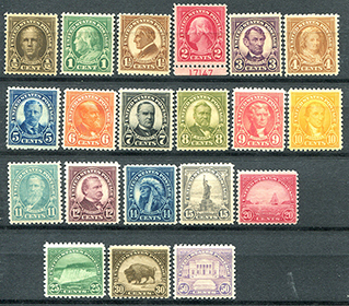 U.S. #551-570 Mint*Redbox