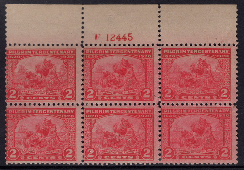 U.S. #549 PNB MNH