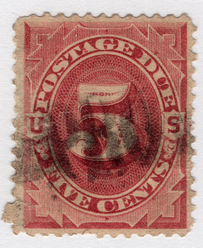 U.S. #J25 Used