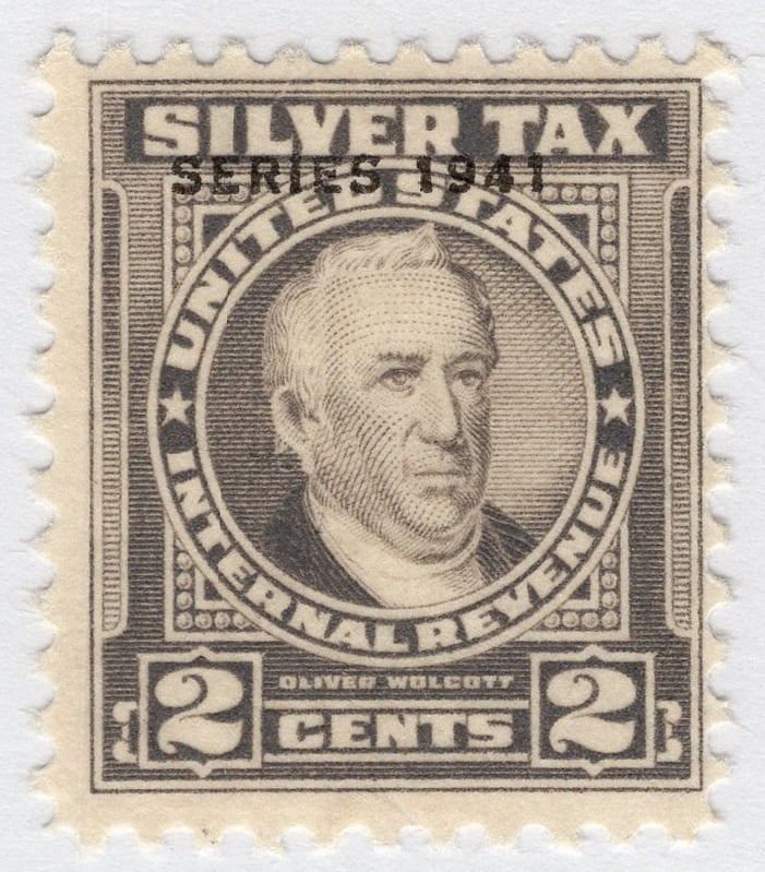 U.S. #RG59 Silver Tax